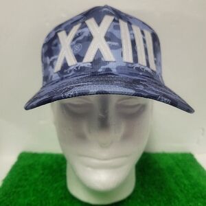 Grove 23 G Fore Snapback Golf Hat XXiii Michael Jordan Carolina Blue Camo RARE